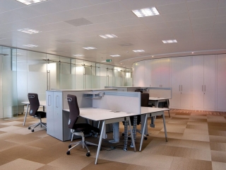 Single Glazed Frameless Glass Wall Partition Gallery 12