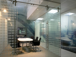 Single Glazed Frameless Glass Wall Partition Gallery 3