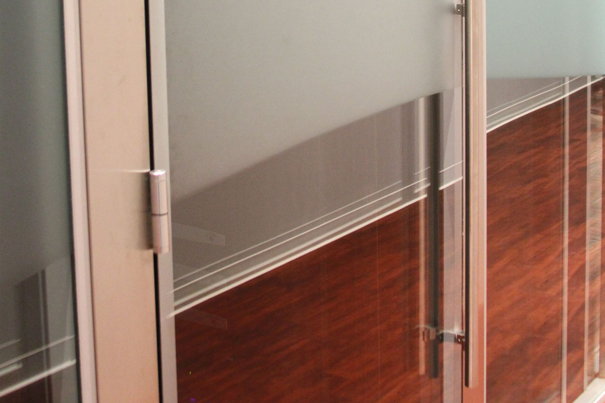 Acoustic Double Glazed Glass Door Gallery 6