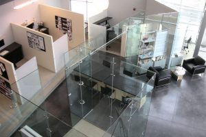 Freestanding Glass Wall Partition Gallery 2