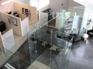 Freestanding Glass Wall Partition Gallery 2