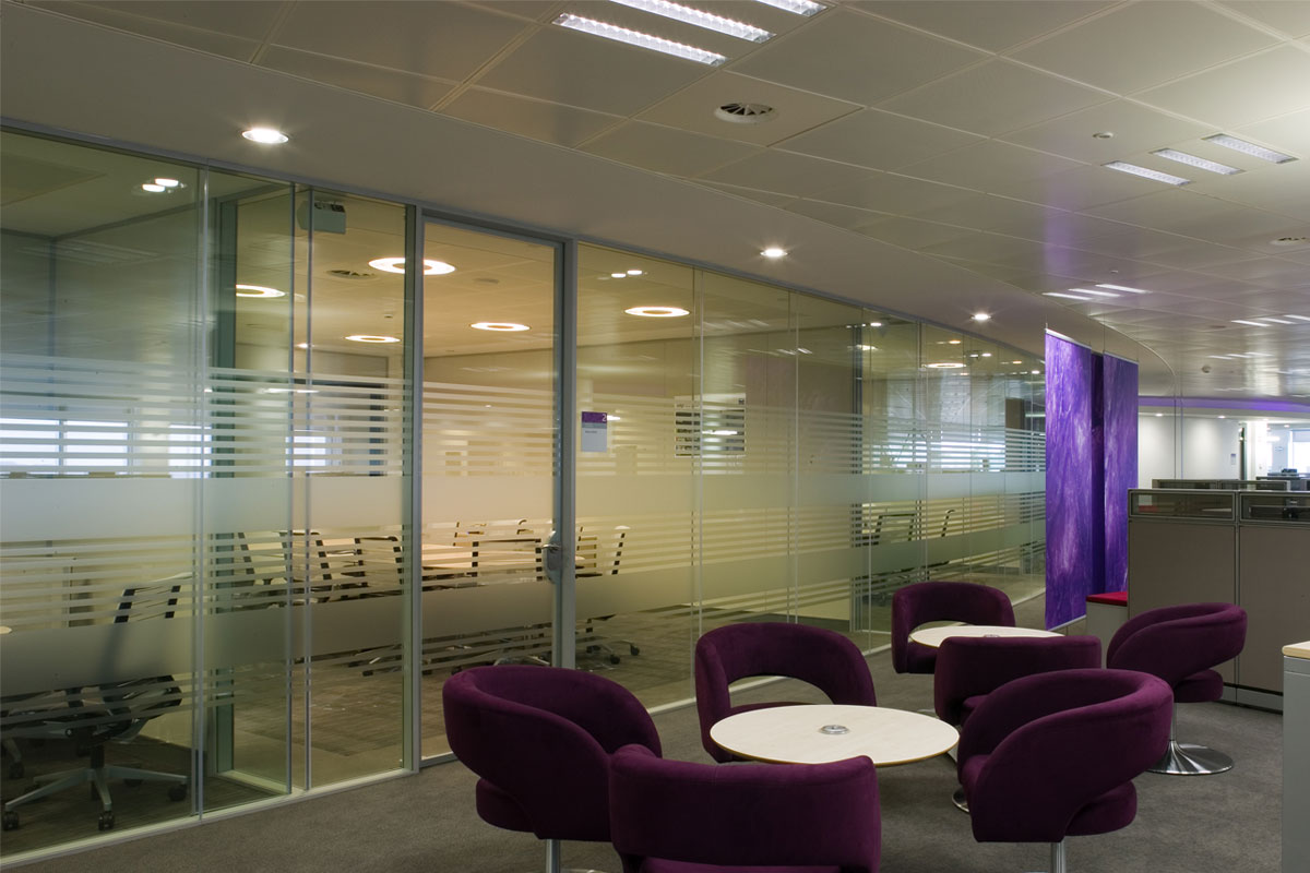 Acoustic Frameless Glass Wall Partition System Gallery 3