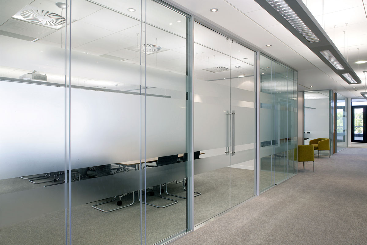 Frameless Partition Systems Can Include Demountable Partitions