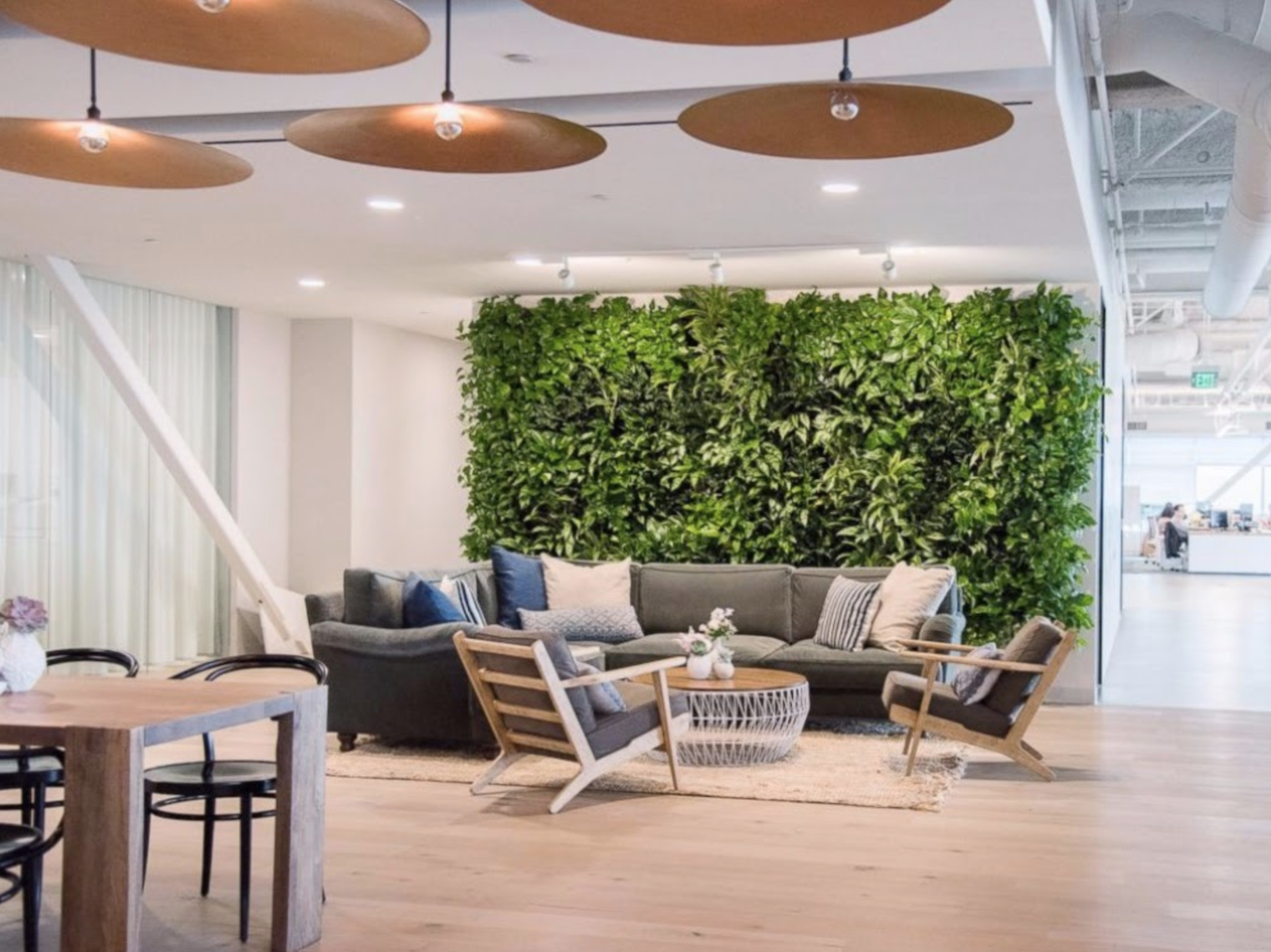 Include greenery - office design inspiration