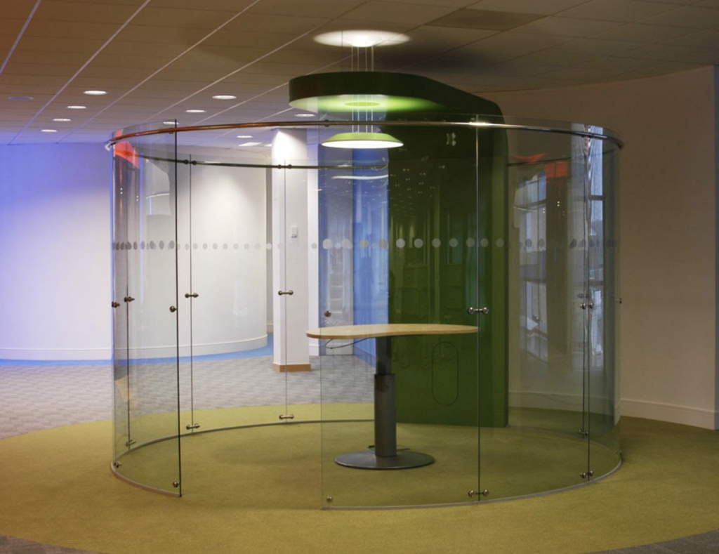 Freestanding Glass Enclosures for Offices